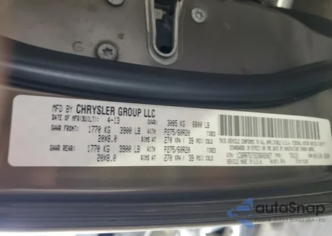 2013 Ram 1500 Slt z USA, uszkodzony, nr VIN 1C6RR7GT5DS602027